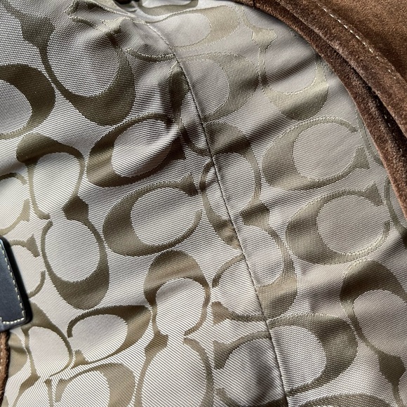 Coach Vintage Suede Crossbody Bag - Picture 13 of 16